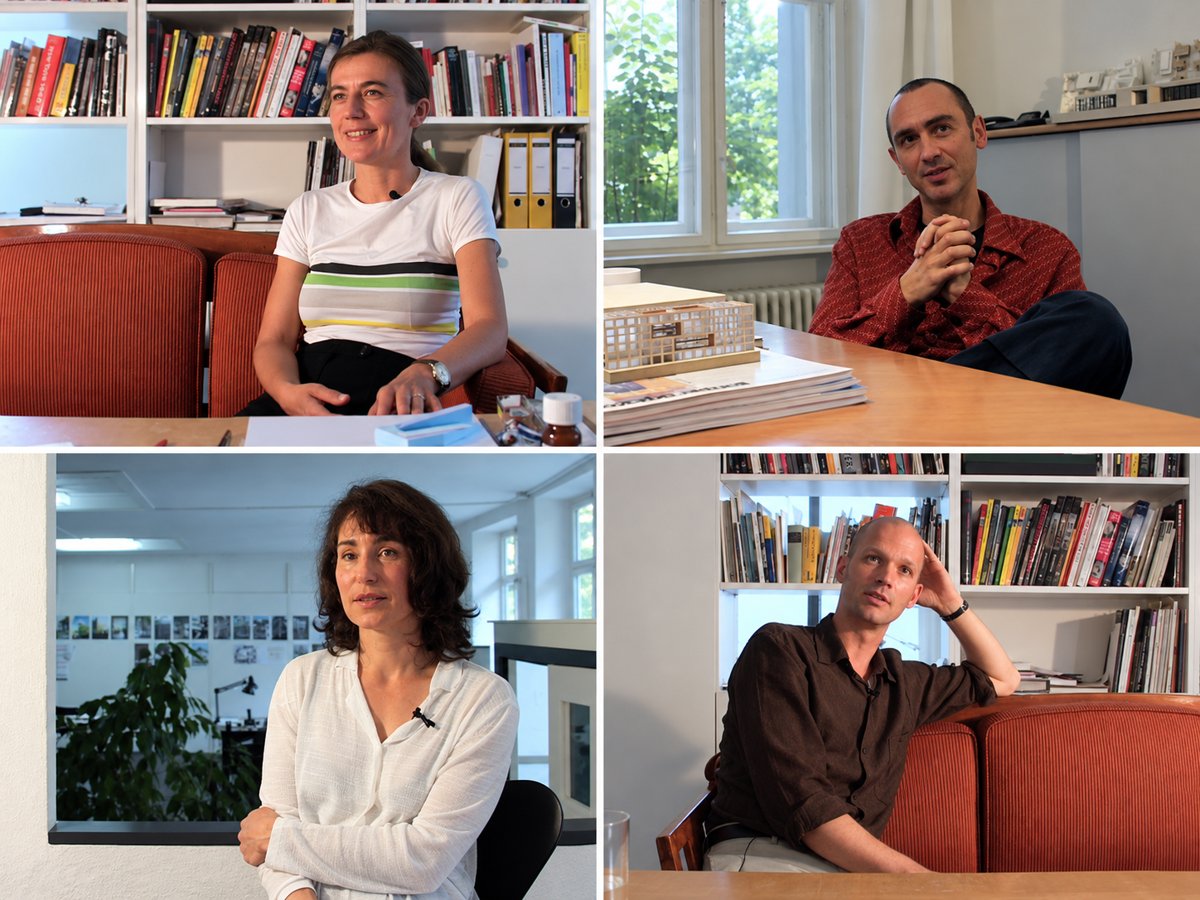 Die vier Protagonisten des Films: Sabine Bode, Thomas Bolwin, Henrike Schoper und Tom Schoper